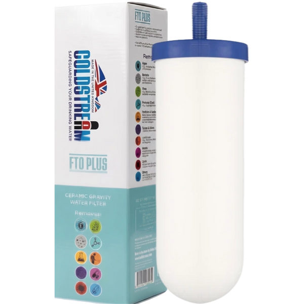 Coldstream FTO+ filter for gravity systems